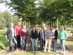 vorn (v.l.) Fr. Kleinschmidt), B. Roggenbach, S. Noack, R. Bohne, A. Gottschalk, I. Liebthal hinten (v.l.): G. Heck, O. Voigt, D. Patté, F. Dietrich