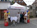 v.l.n.r: H.-G. Tietze, M. Wagner, A. Gottschalk; M. Tietze (Foto: U. Petermann)