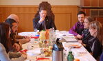 Jürgen Jankofsky (2ter v.l.), Roland Stauf (3ter v.l.), Jörg Rehbaum (Mitte), Dominik Patté (3ter v.r.) und Dorothea Iser (2te v.r.)